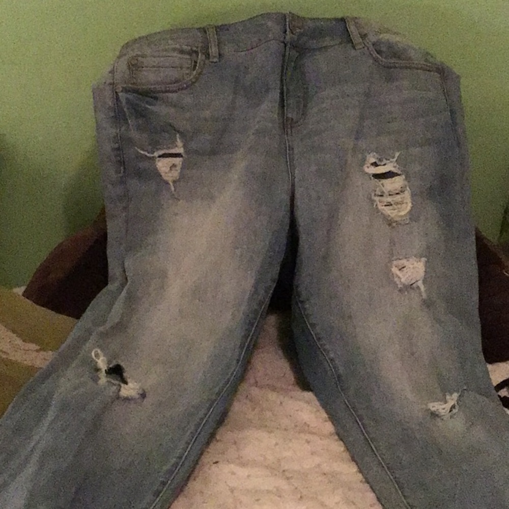Distressed Jeans